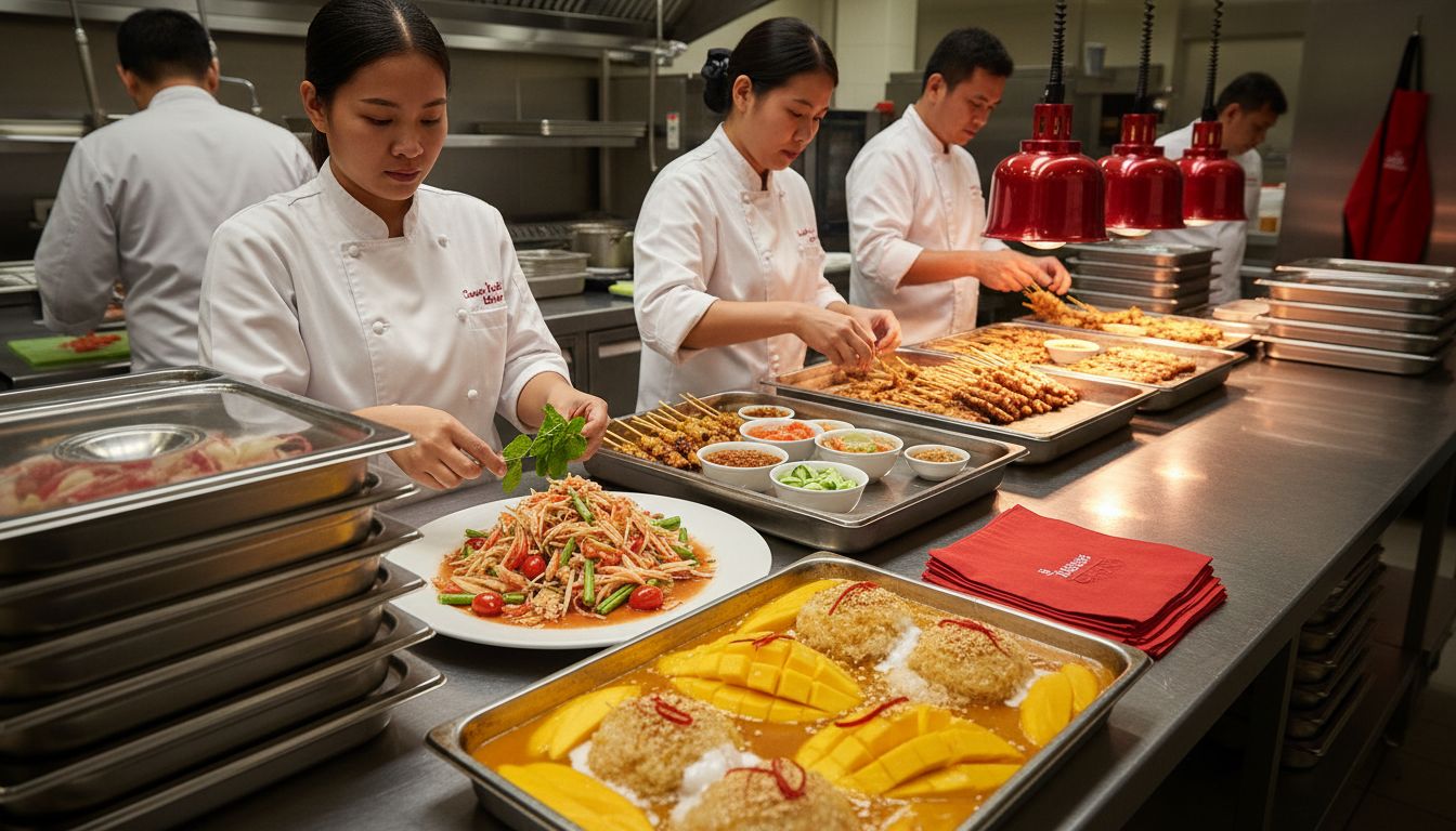 thai catering kitchen