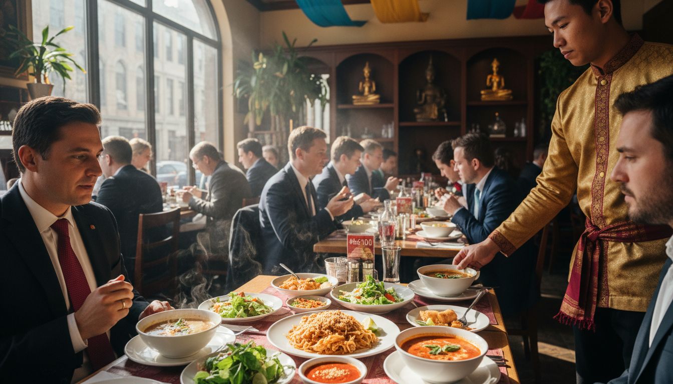 Thai lunch restaurant