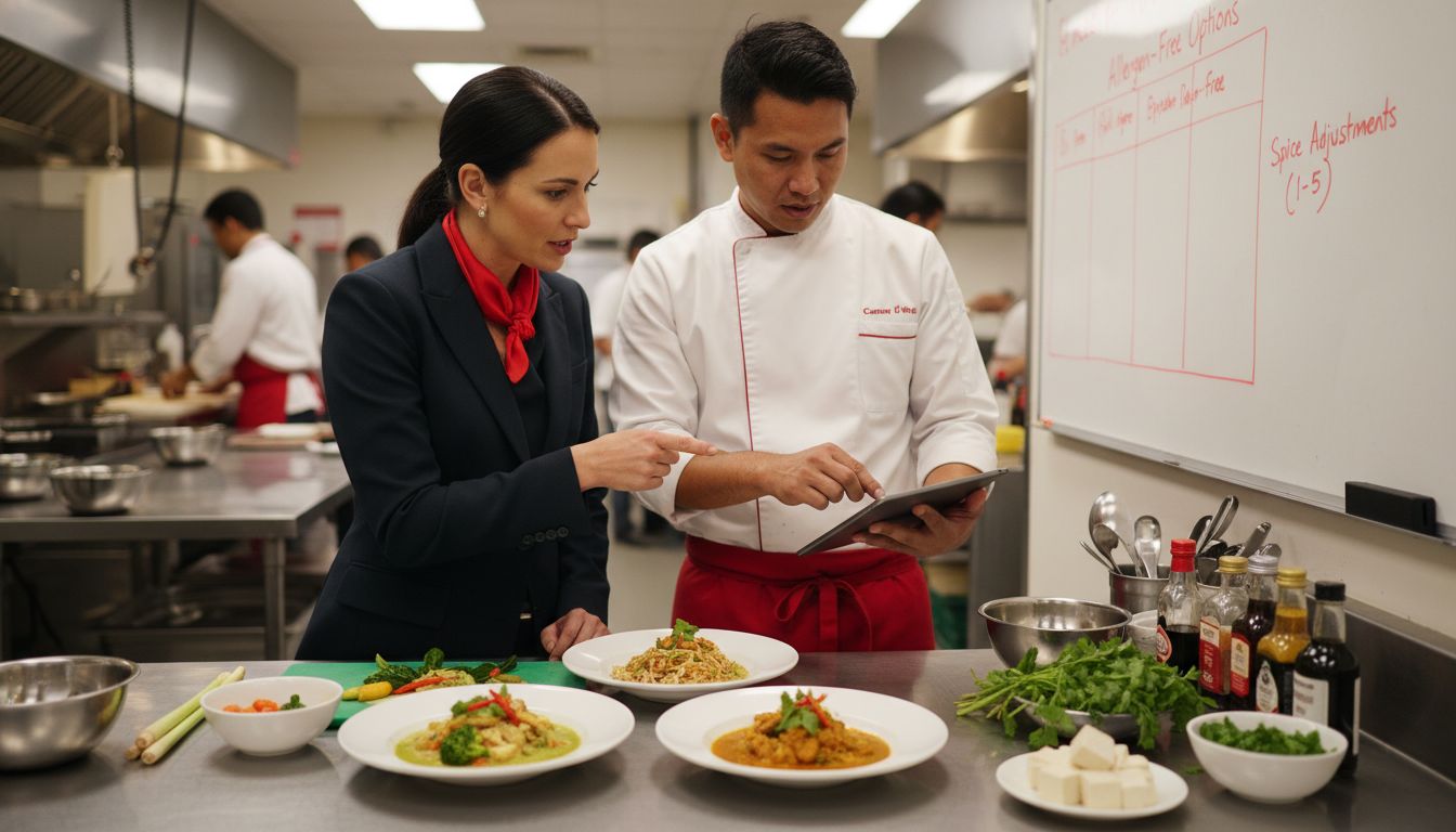 thai menu customization