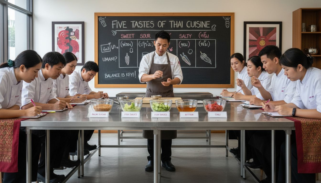 thai cuisine tasting