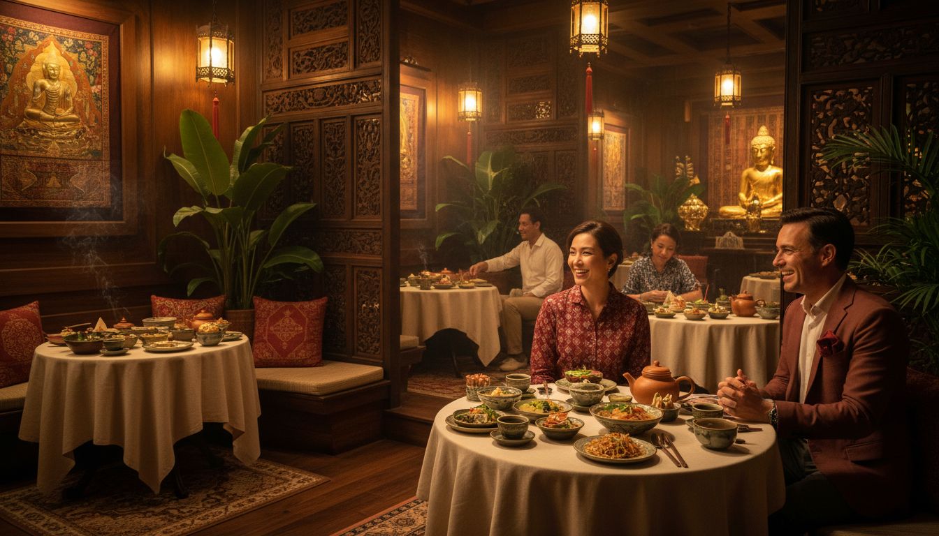 thai restaurant ambiance