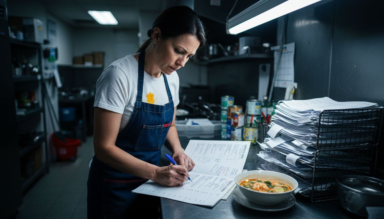 Manager customizes Thai group dining menu