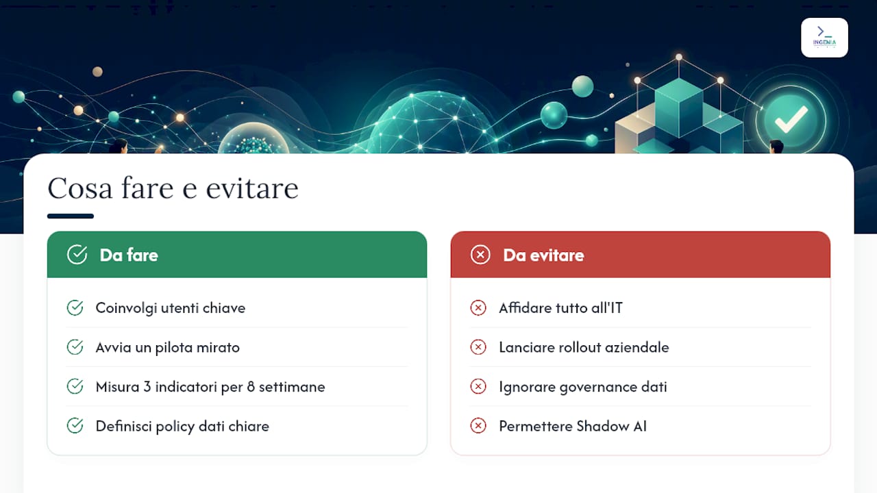 Cosa conta davvero quando si adotta la ricerca documenti AI — overview diagram