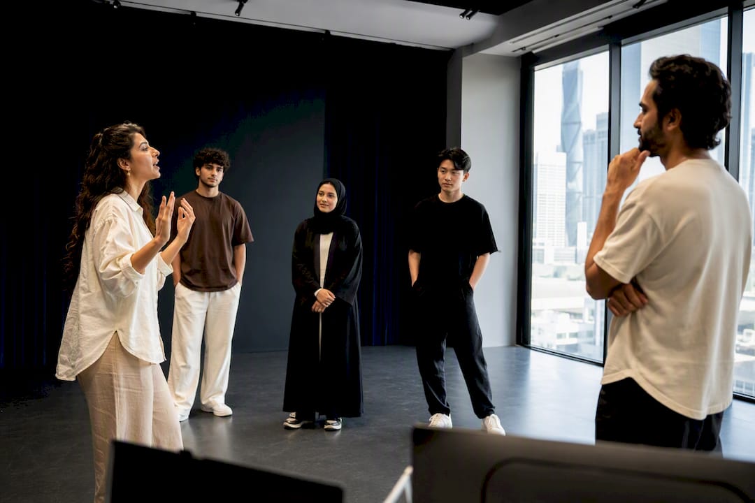 Actors rehearsal remote casting training
