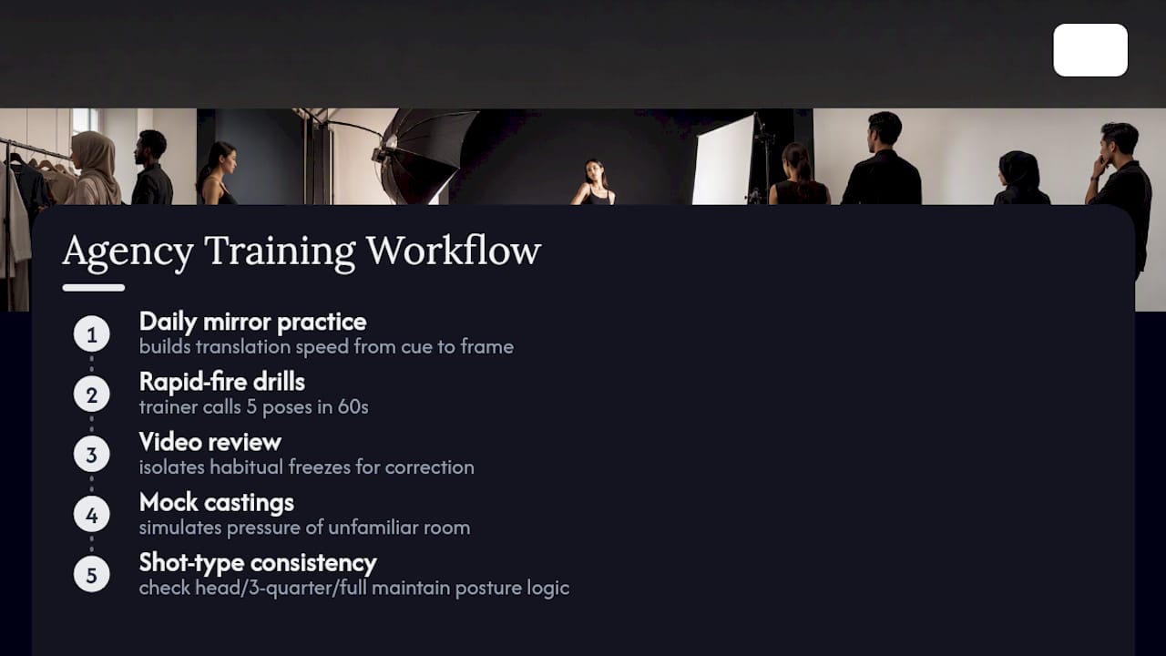 How Does Agency Training Turn Practice Into Booking Results? — overview diagram