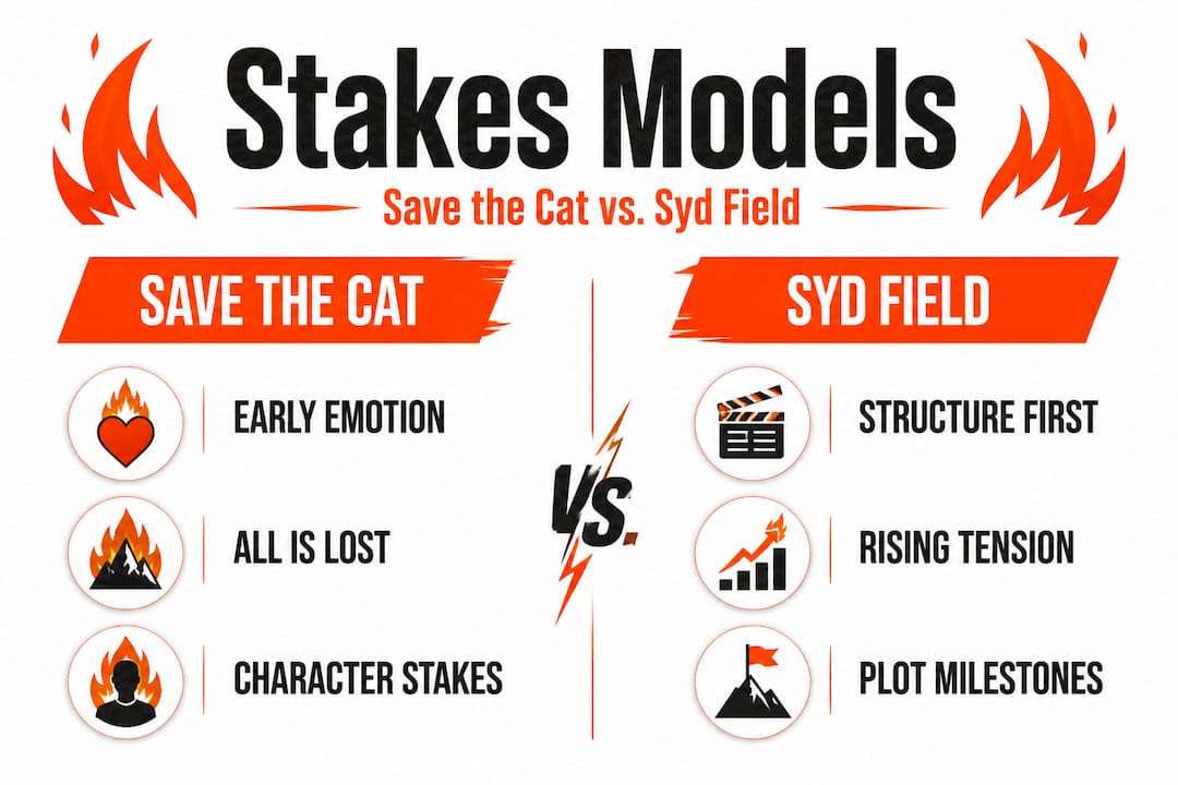 Comparison of Save the Cat and Syd Field models