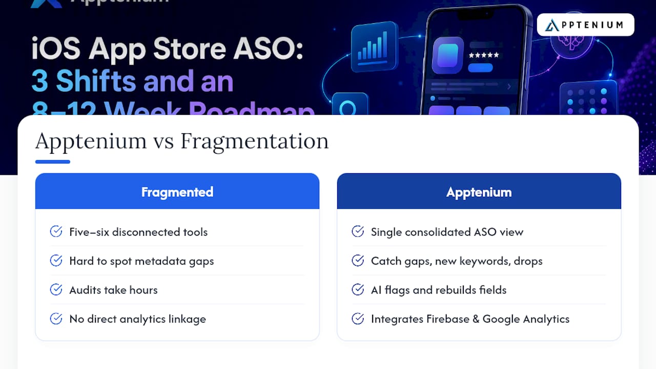 How Apptenium Fits Into This Workflow — overview diagram