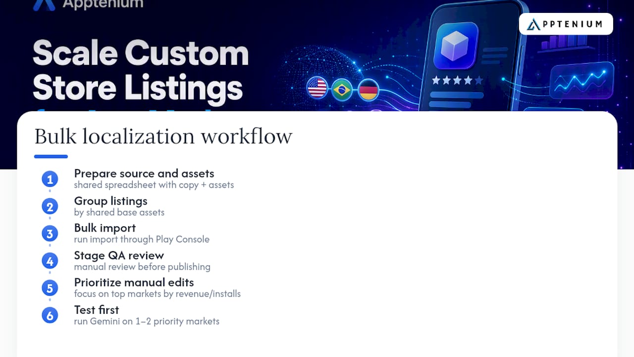 Bulk localization workflow from source copy to QA