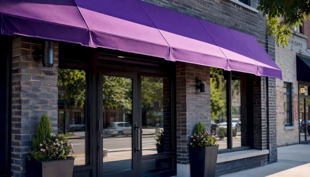 Small storefront with clear business signage