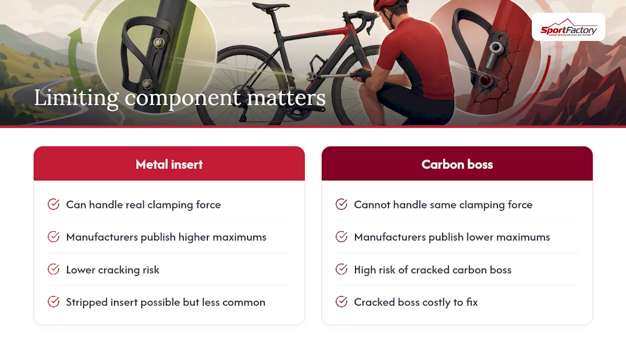 What Actually Matters When Torquing Bottle Cage Bolts — overview diagram