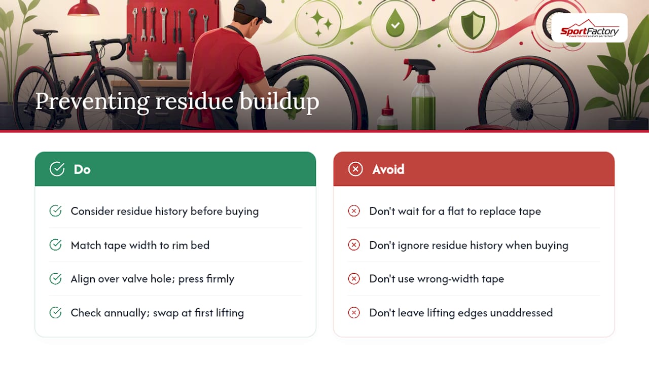 How Do You Prevent Residue Buildup Next Time? — overview diagram