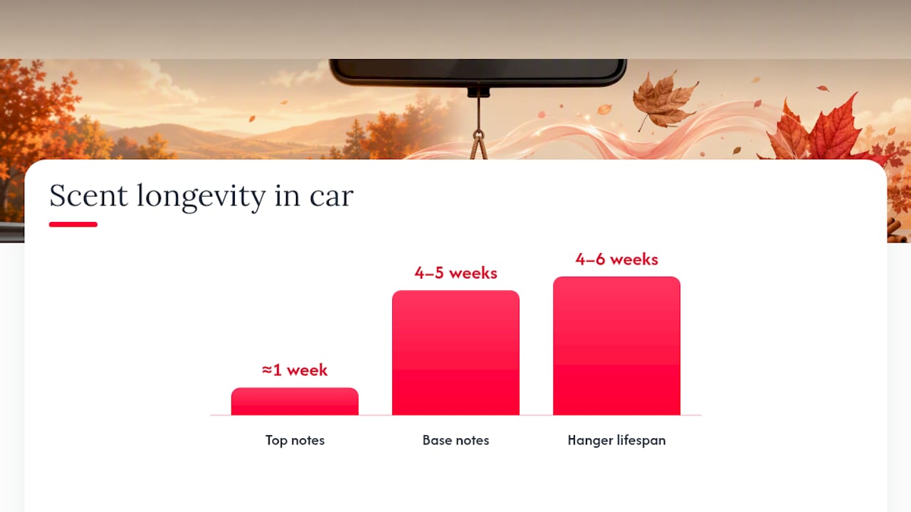 How do you make an autumn car scent last all season? — overview diagram