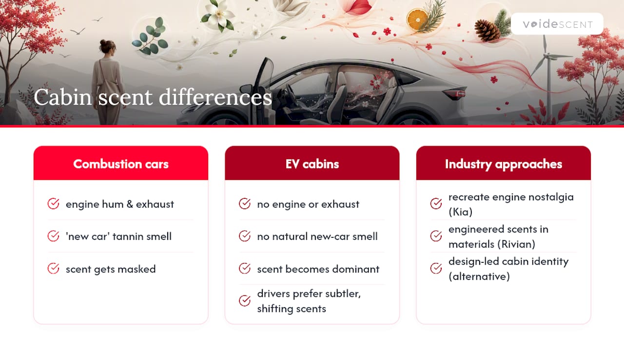 Why EV Cabins Need a Different Approach to Scent — overview diagram