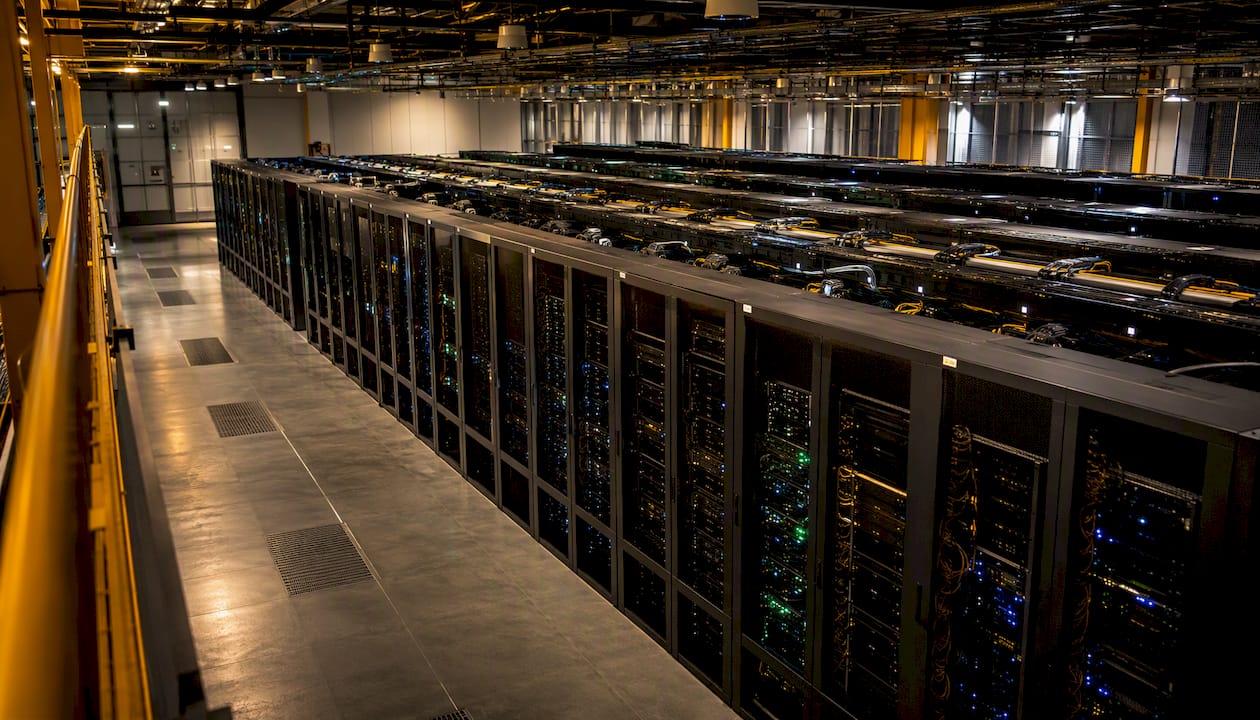 Secure cloud data center server racks