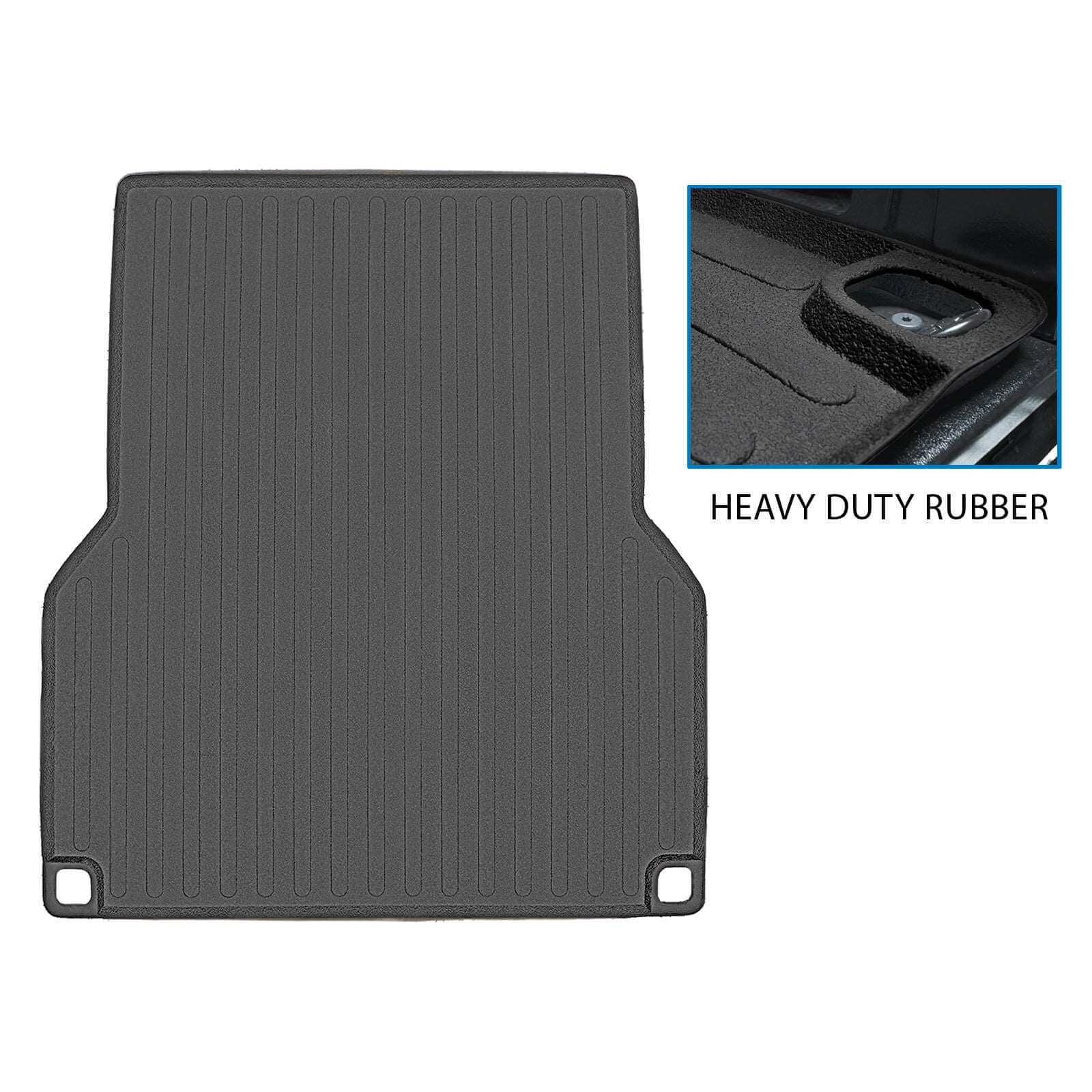 SmartCoverage™ Floor Liners For 2005-2024 Toyota Tacoma Double Cab (5'Bed Size Only)- K0207