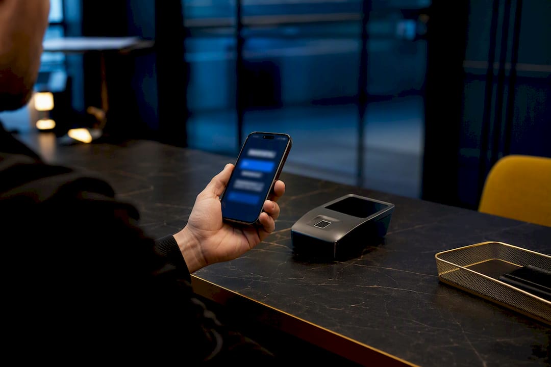 Trader completing identity verification for payout