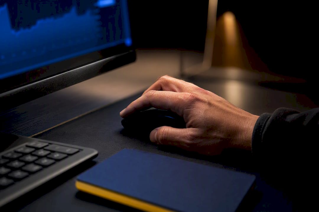 Trader managing a partial position close