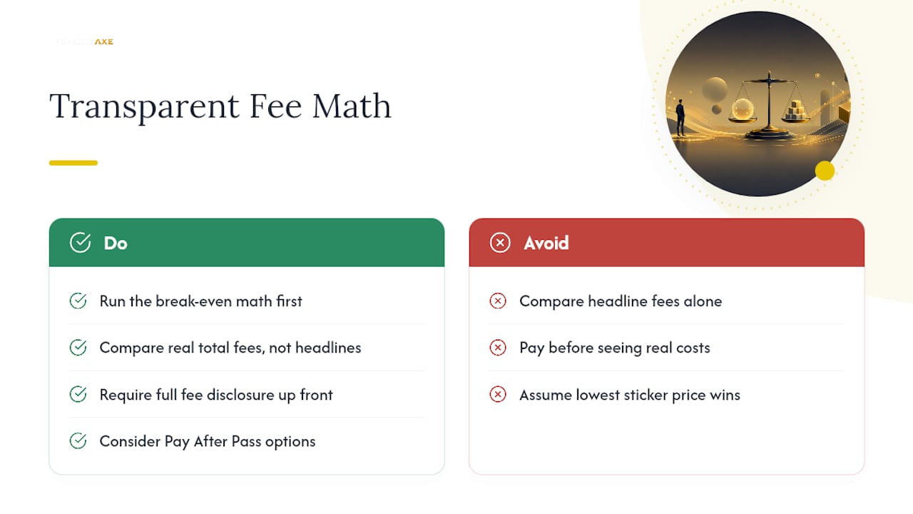Why Transparent Fee Math Matters More Than the Headline Price — overview diagram