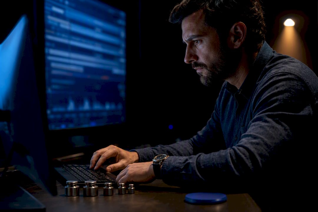 Trader sizing futures contracts at platform