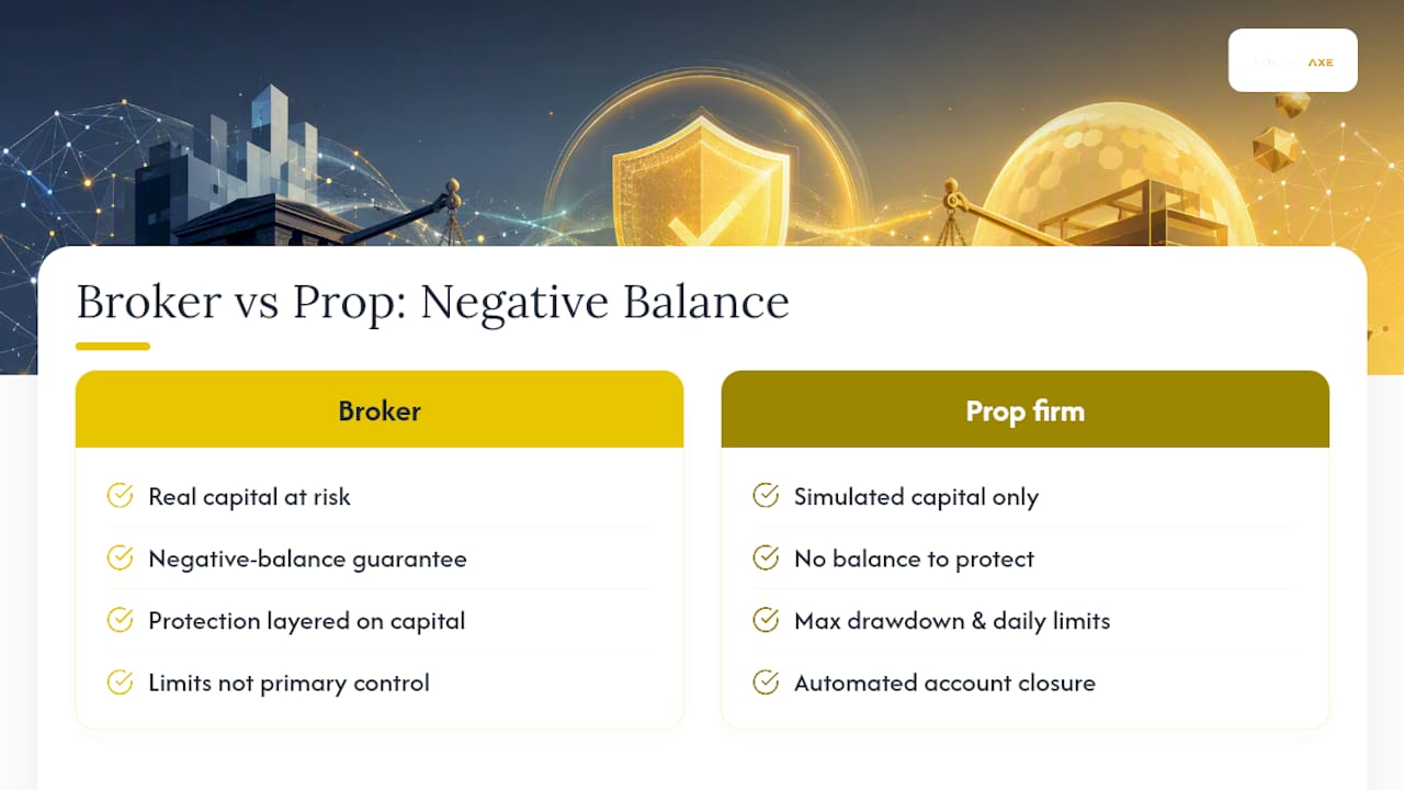 Broker and prop firm protection comparison