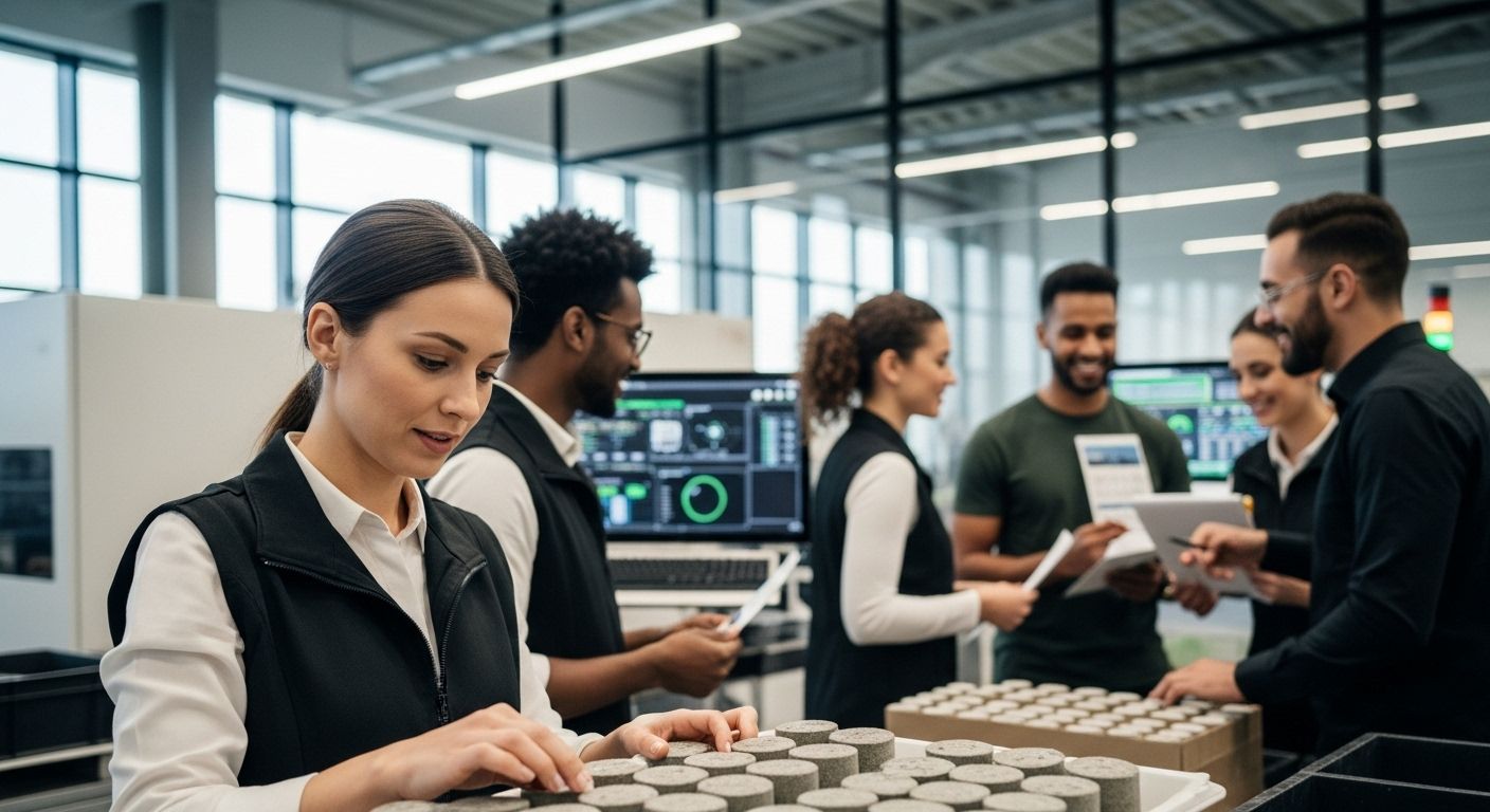 manufacturing sustainability human teamwork