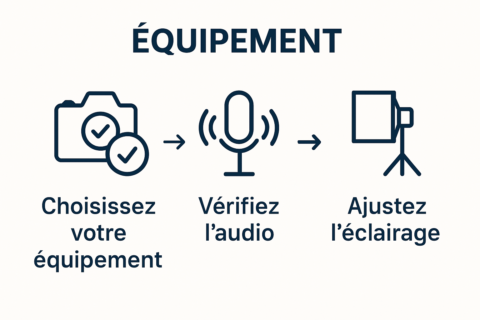 Infographic: 3 steps to prepare company video shoot