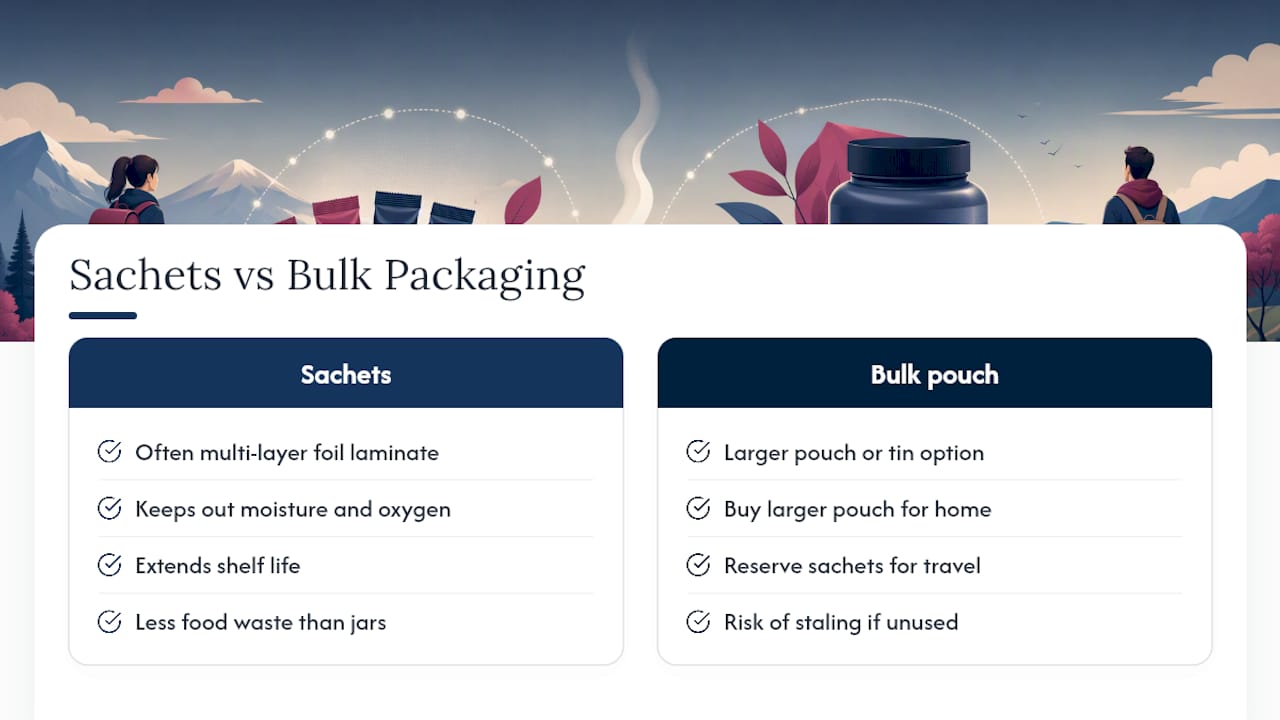Is Instant Latte Packaging Actually Sustainable? — overview diagram