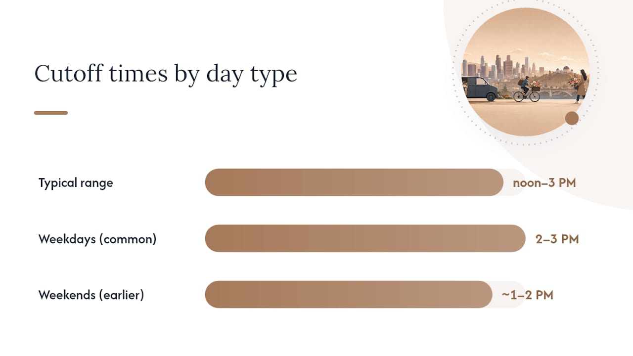 What are the cutoff times and time zone rules? — overview diagram