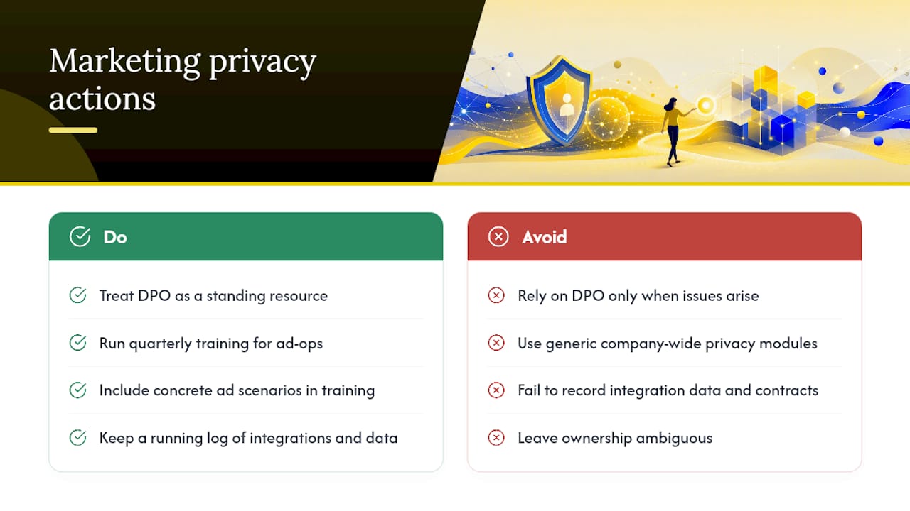 Why Marketing Teams Need a Seat at the Privacy Table — overview diagram