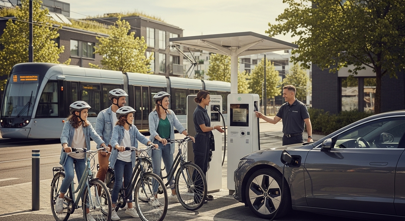 elektrisk transport bymiljø
