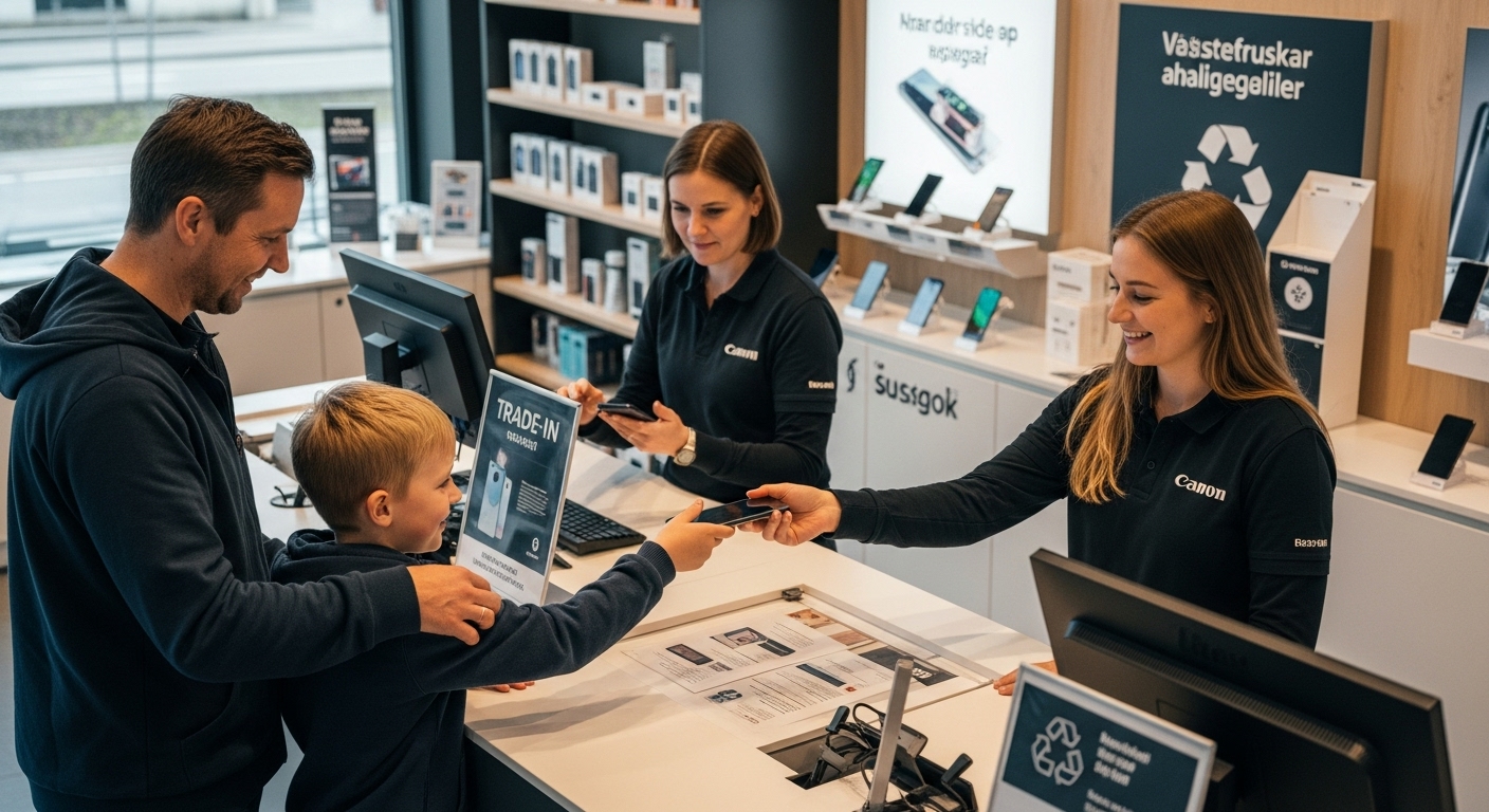 mobilinnbytte butikk Oslo