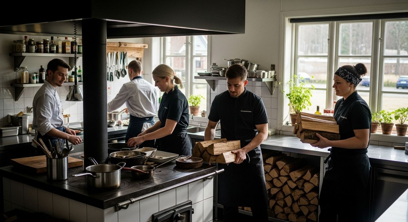 restaurang vedleverans säkerhet