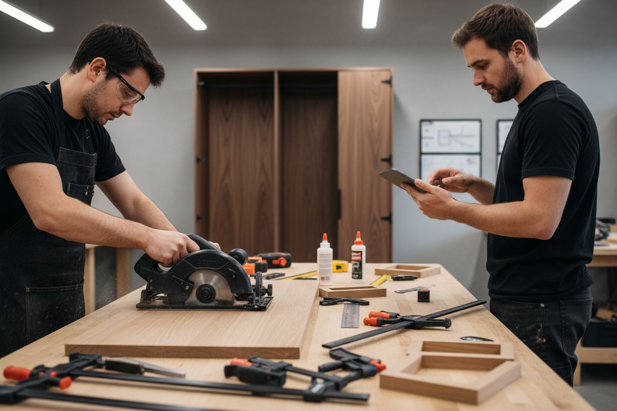 Maßgefertigte Möbel Montage