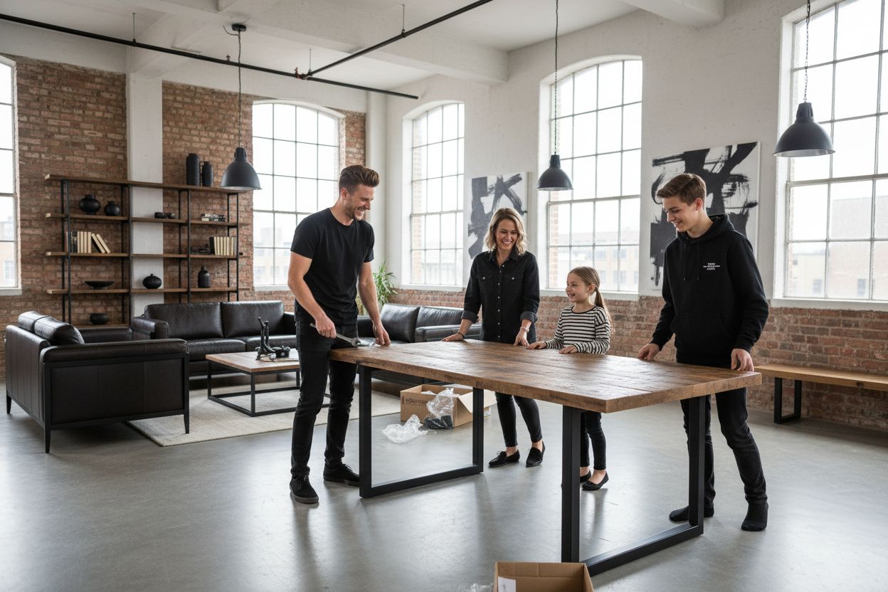 Mobili su Misura in Stile Industriale: Design Autentico e Qualità Artigianale