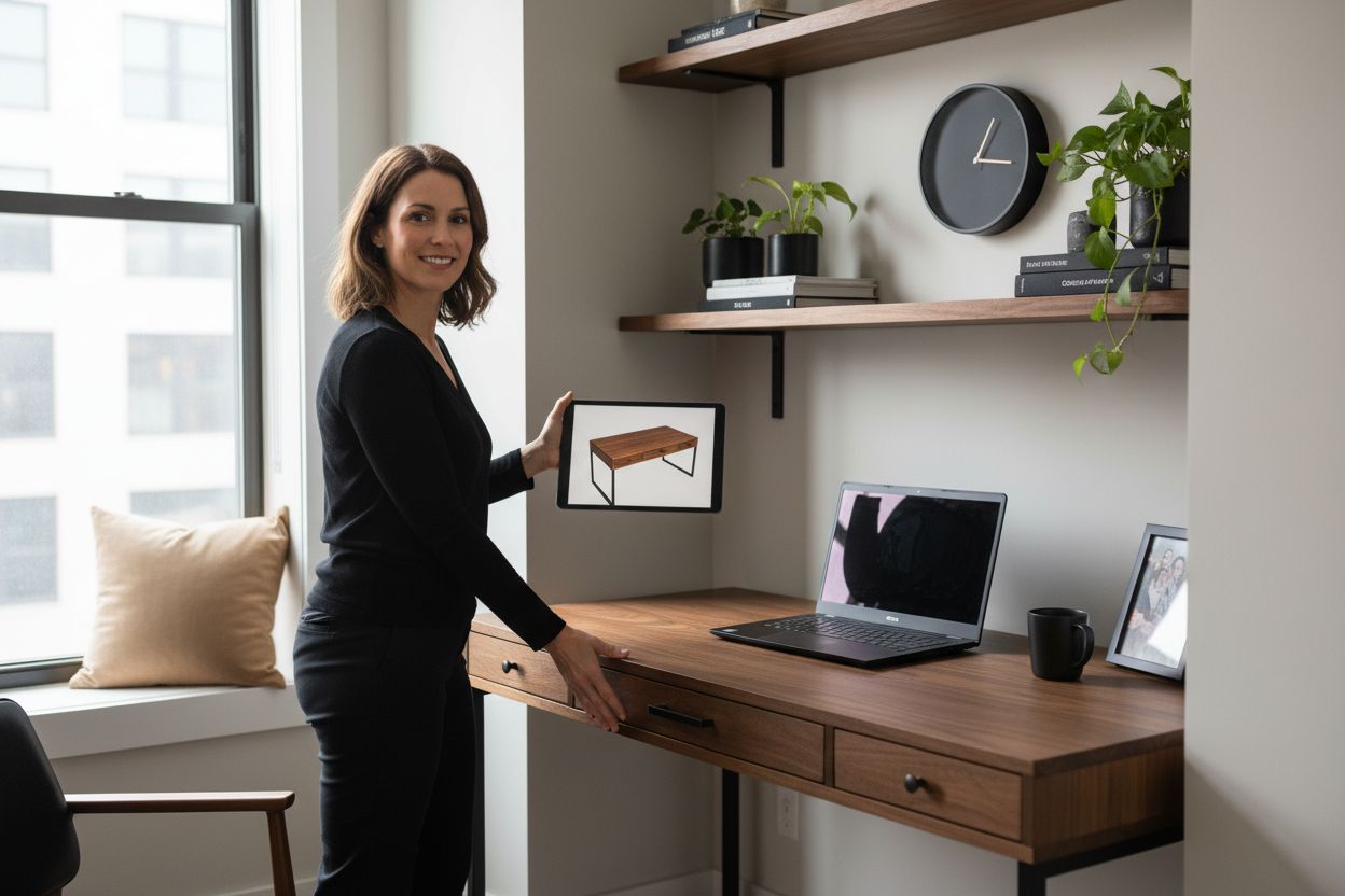 maßgefertigtes Möbel Homeoffice