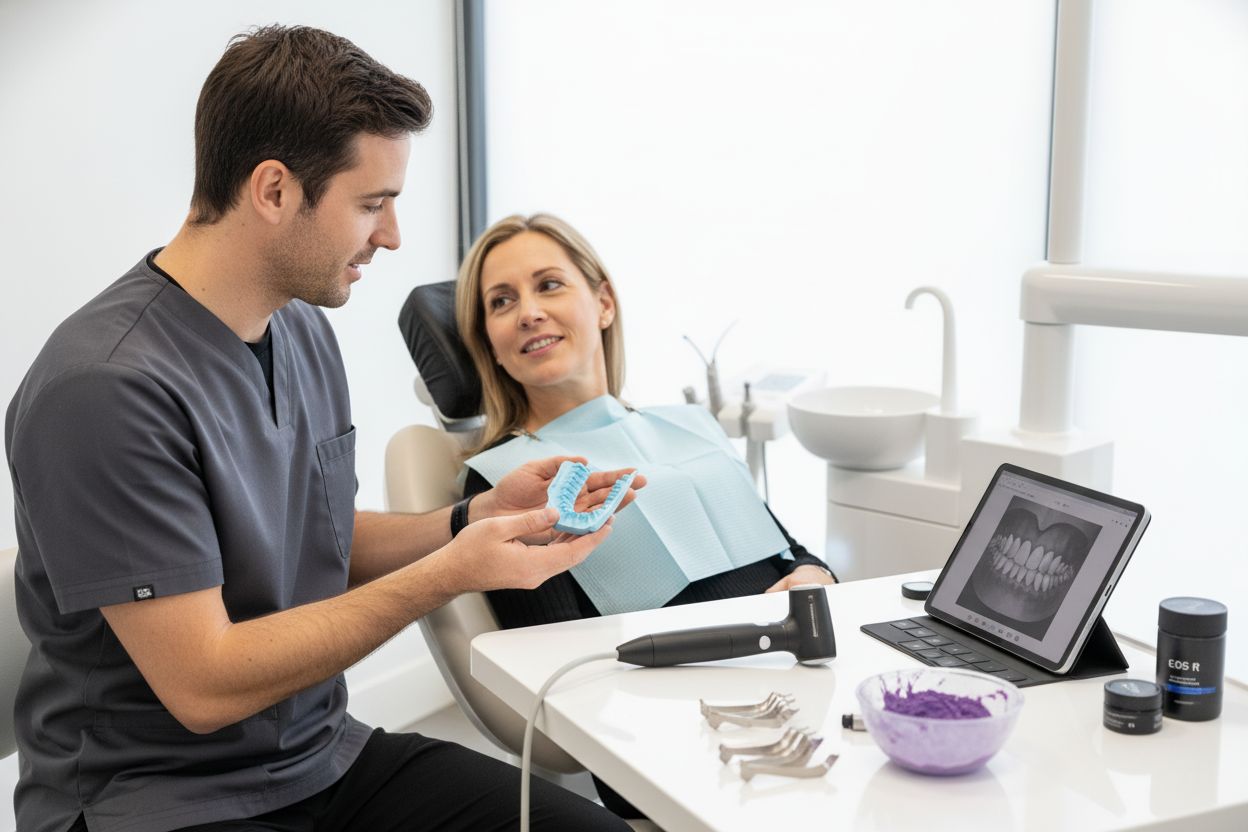 Zahnarzt Abdrucknahme modern