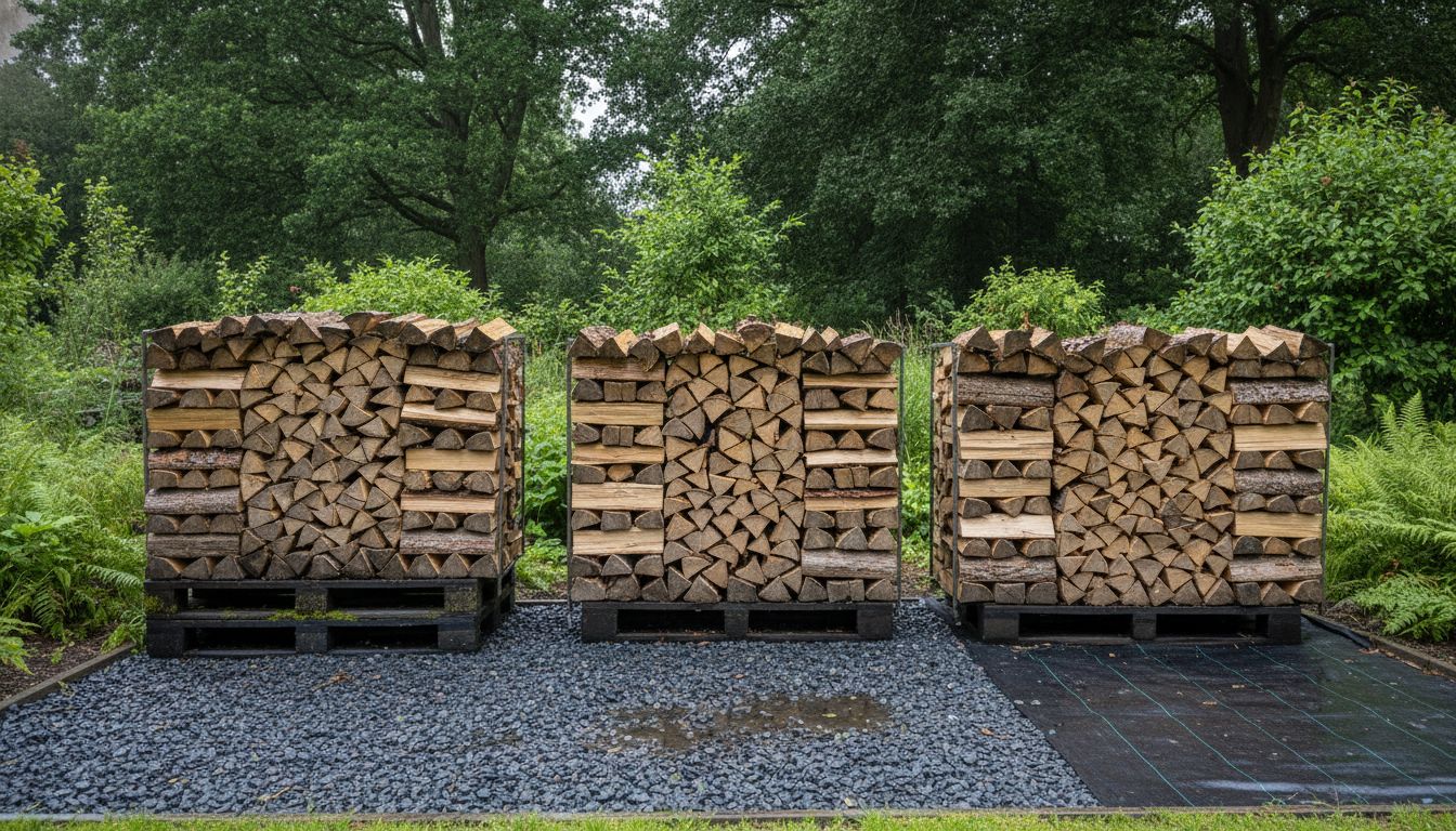 vedunderlag lösningar trädgård