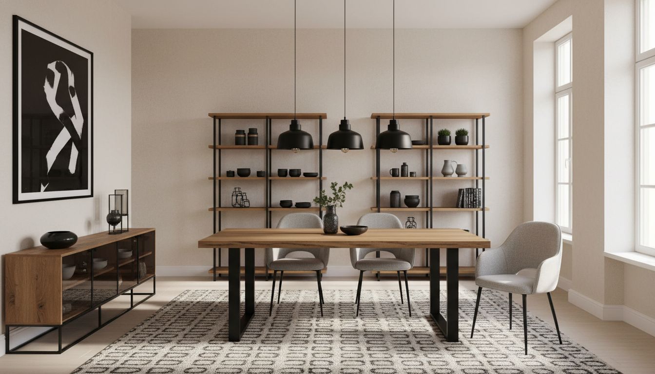 industrial furniture interior