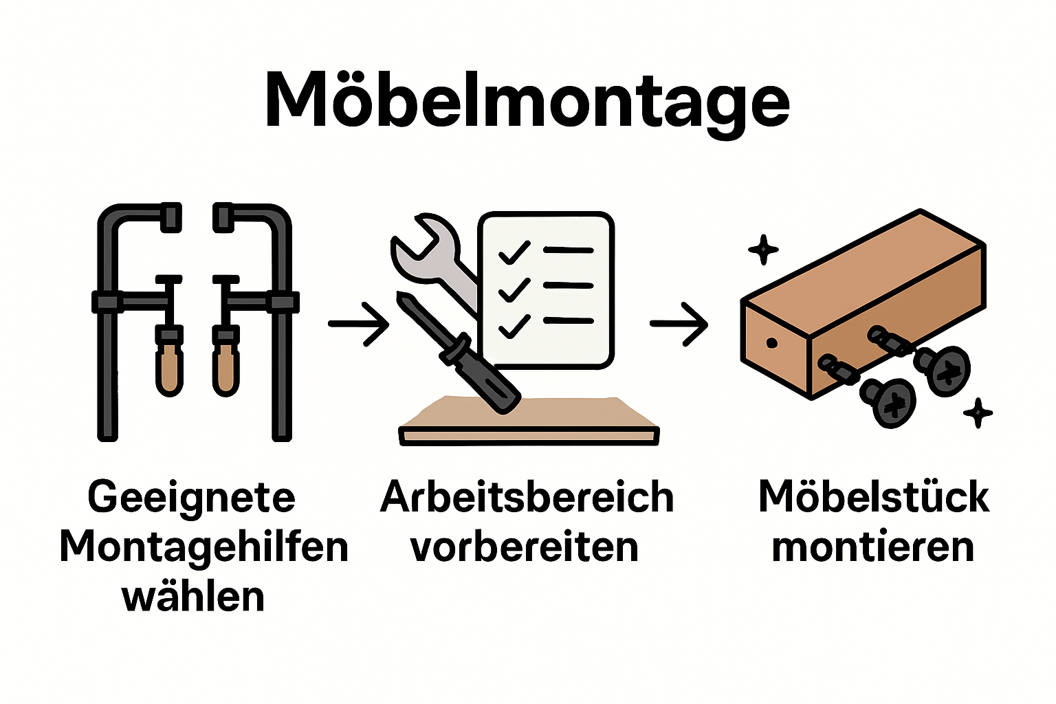 So gelingt der Möbelaufbau mit praktischen Helfer-Tools: Schritt für Schritt zum perfekten Ergebnis