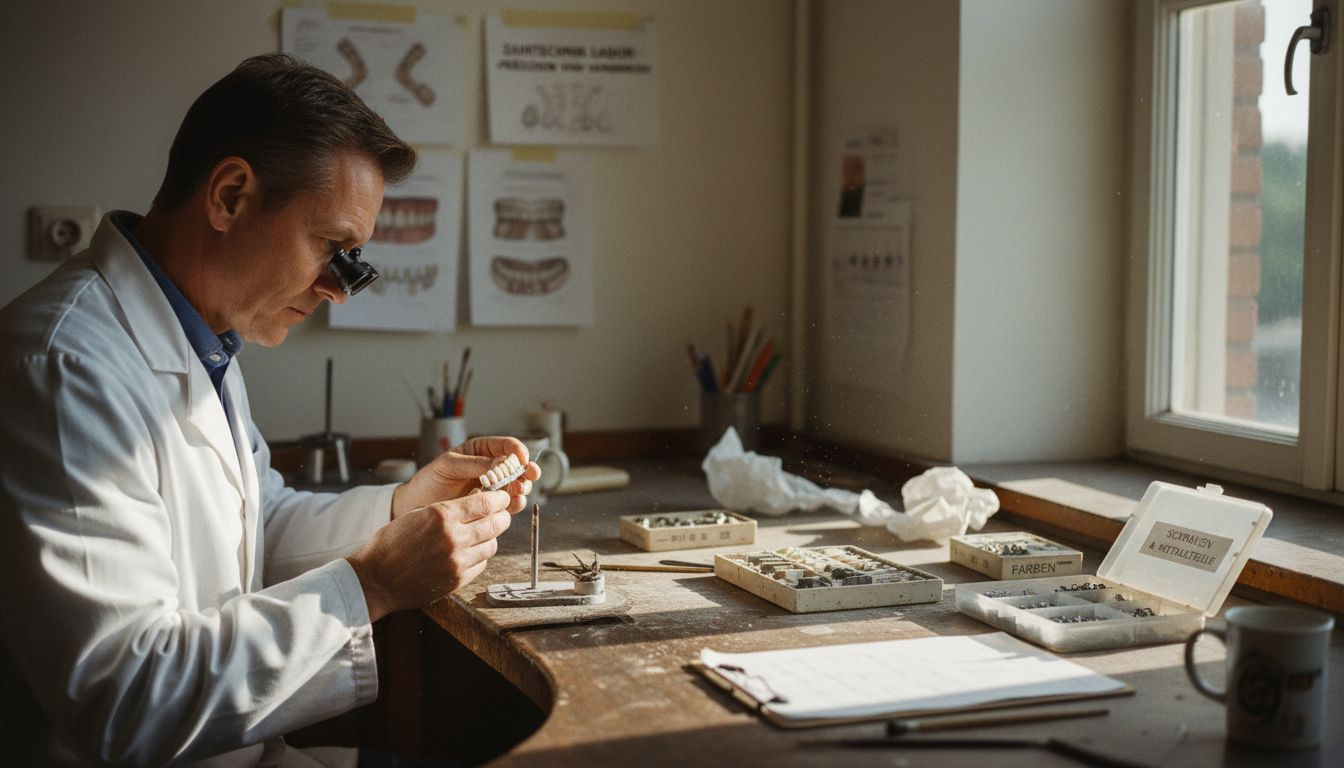 Zahntechniker mit Erfahrung in internationalen Dentallaboren