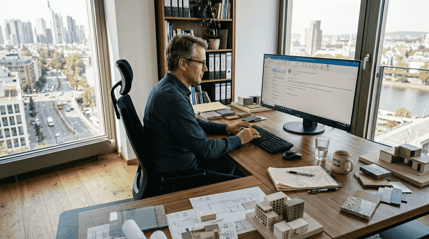 Ein Arbeitsplatz, der so individuell ist wie Sie – mit einem Schreibtisch nach Maß.