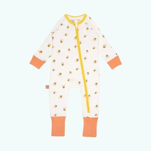 Blade & Rose Honey Bee Romper: Yellow