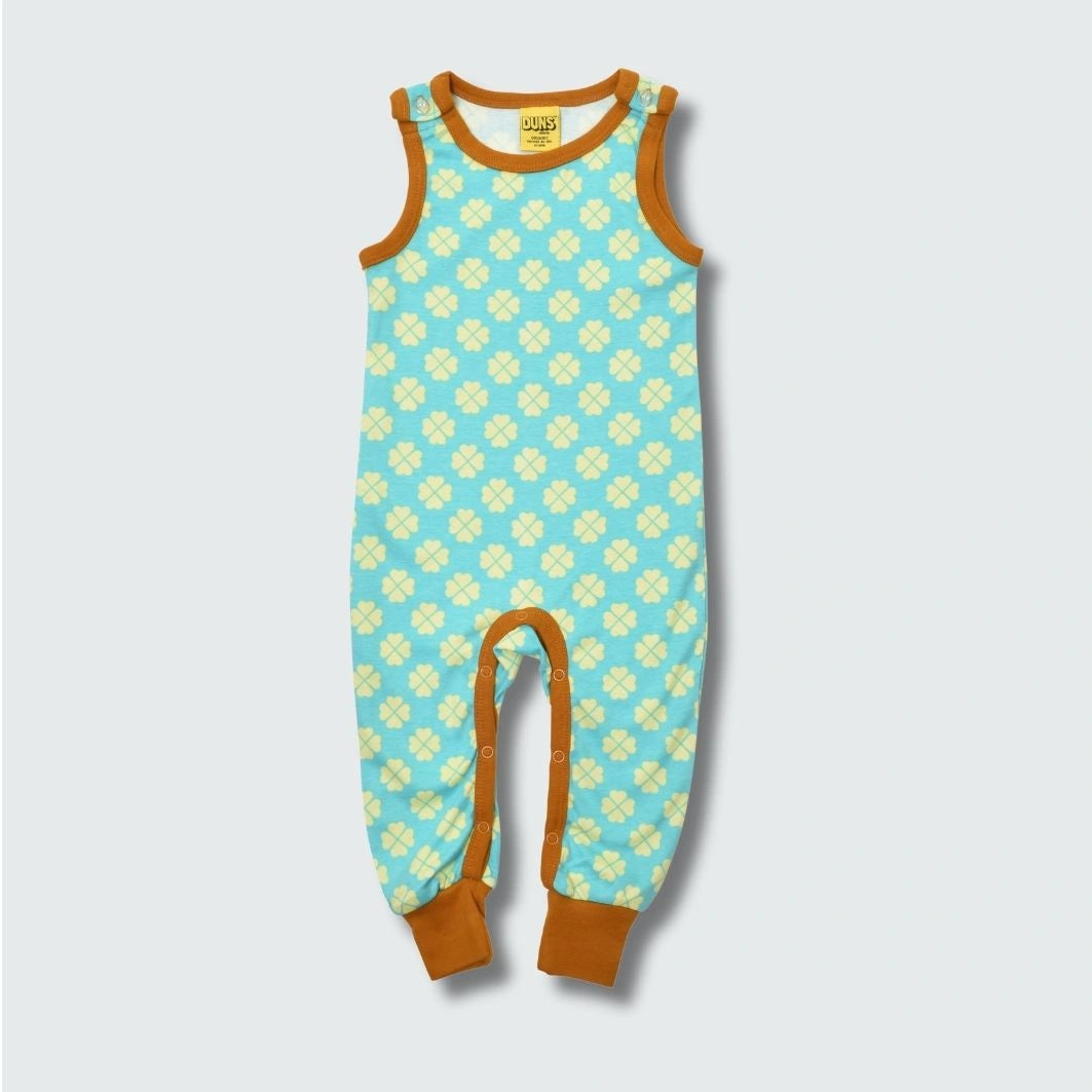 DUNS Sweden Clover Dungarees: Capri Blue