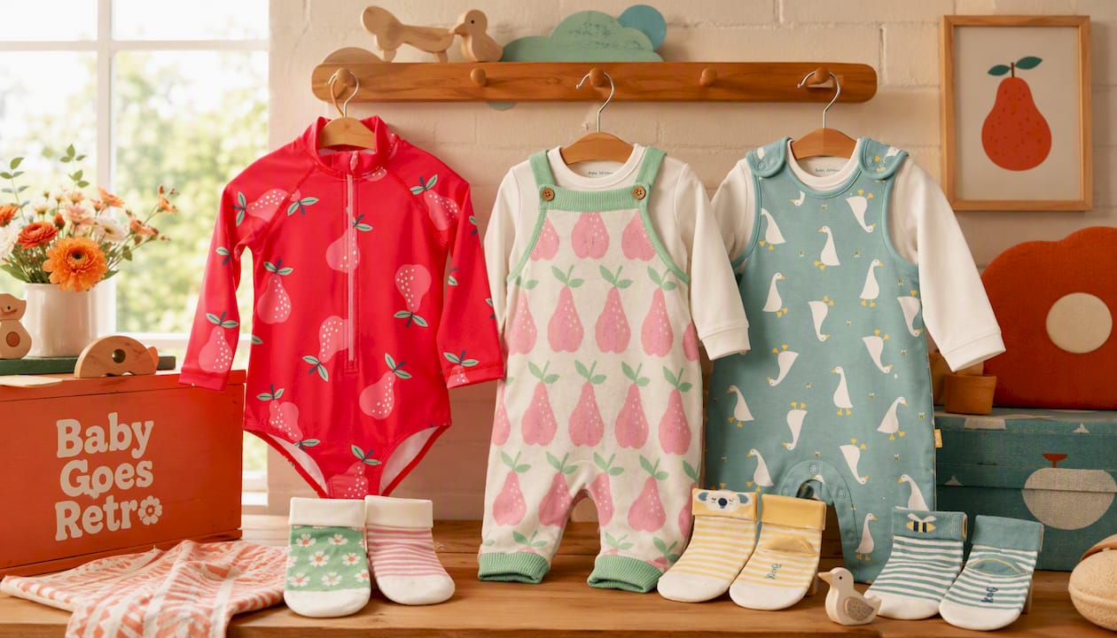 Kite Pear-fect Print Swimsuit
