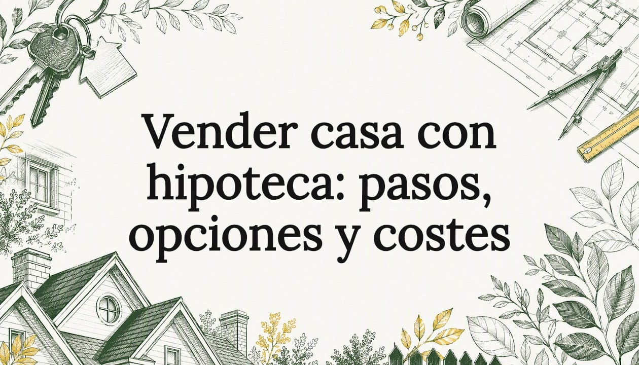 Ilustración ornamental de tarjeta de título inmobiliario