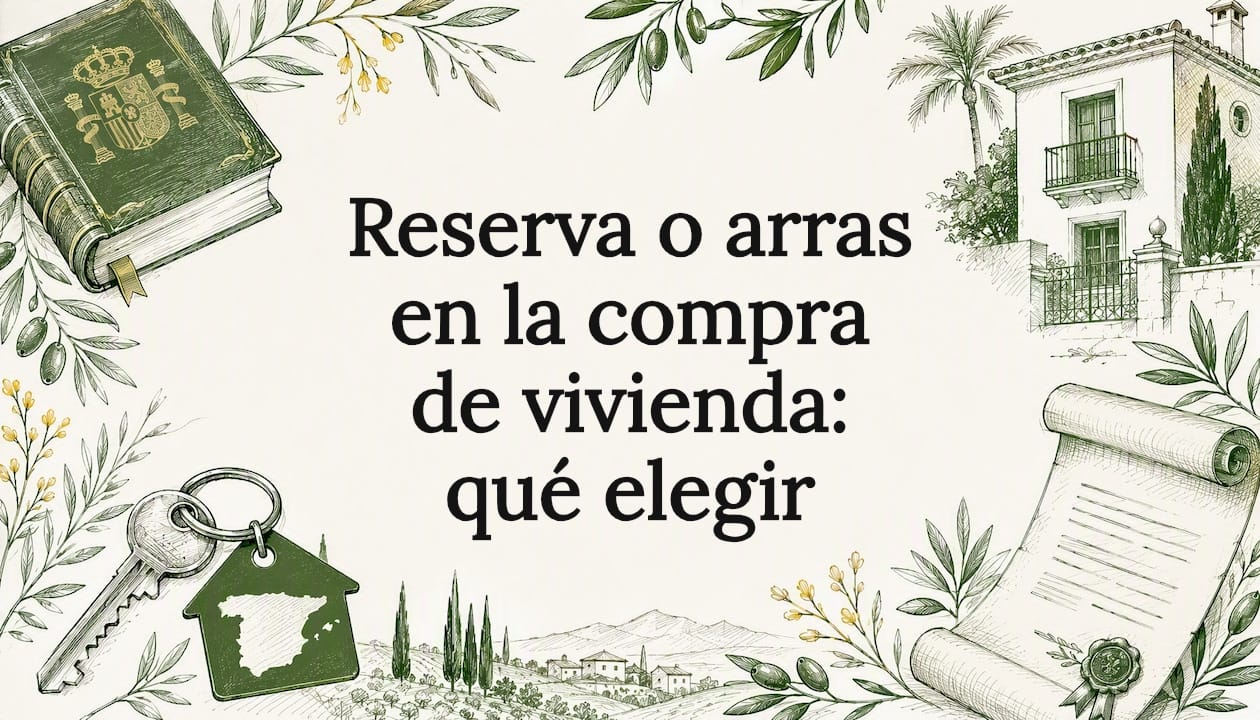 Ilustración decorativa para tarjetas legales y títulos de propiedad