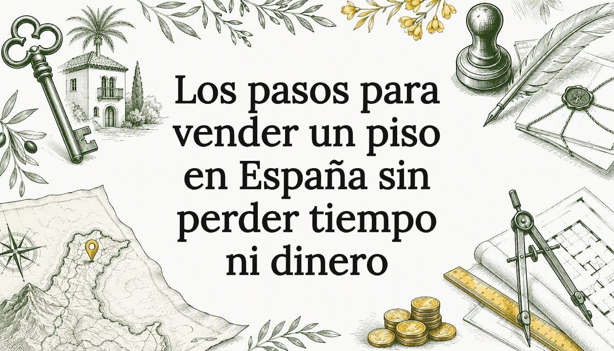 Ilustración decorativa para la portada de un artículo inmobiliario
