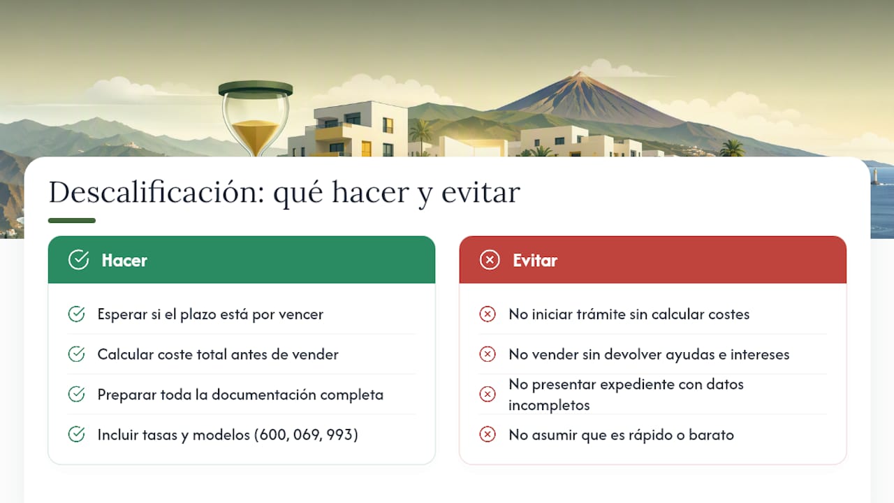 Descalificación voluntaria o automática: ¿cuál le conviene? — overview diagram