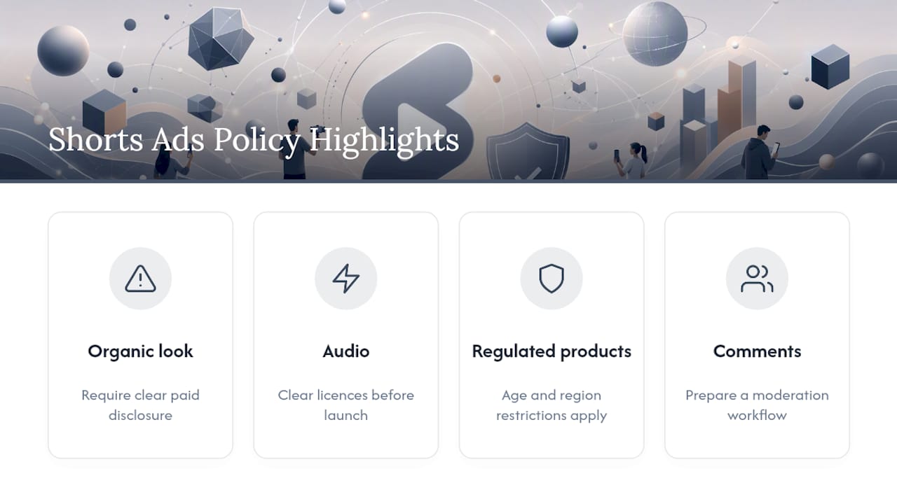 What Content Policies Apply Specifically to Shorts Ads? — overview diagram