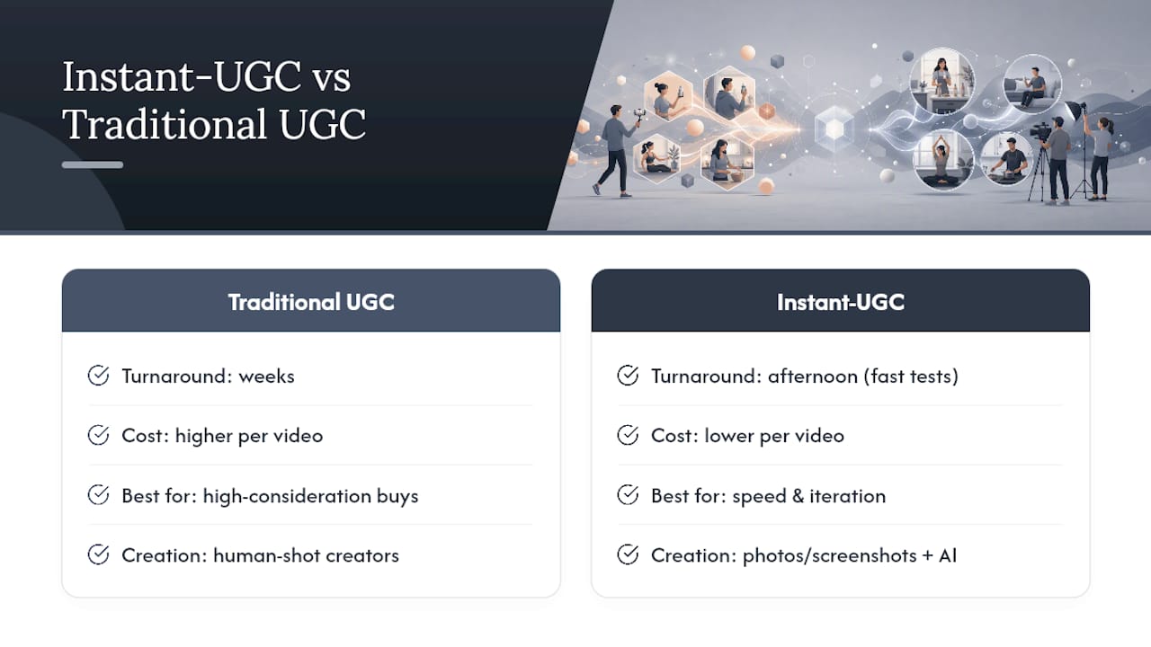 How Instant-ugc Fits Into Your Testing Plan — overview diagram